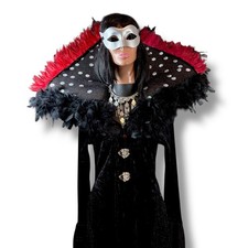 OOAK Gothic Drag Queen Cape