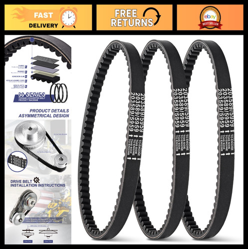 3pcs torque converter belt for - torque,