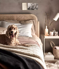 Cane Rattan Bed Headboard John