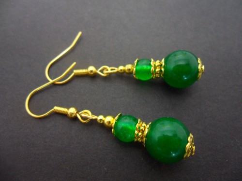 Pair pretty gold plated - of,