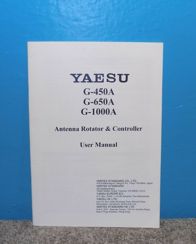 Oem yaesu 450a - yaesu, g-650a