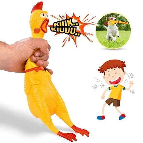 Screaming chicken squeeze - chicken,