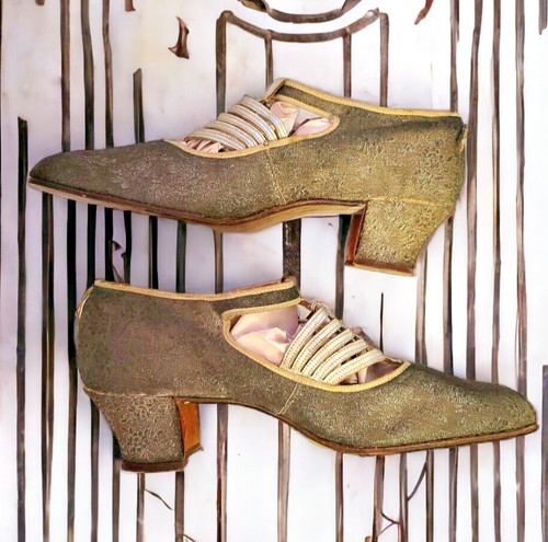 Vintage art deco flapper - deco, shoes