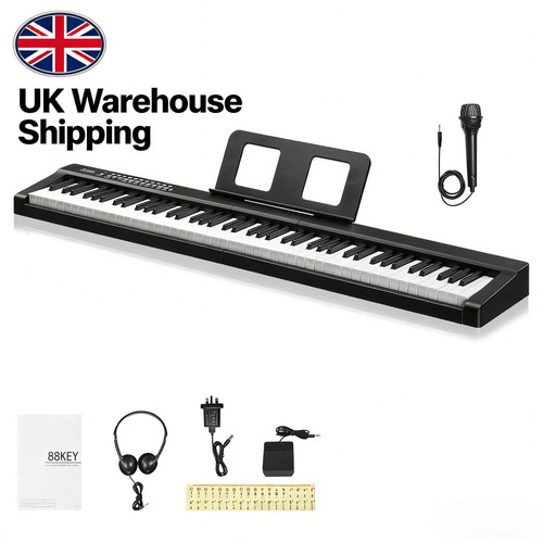 Key full size - 88-key, piano