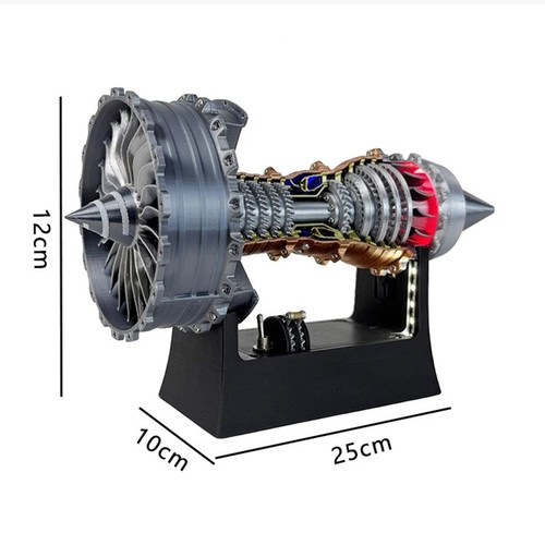 25cm turbofan jet engine model - jet,