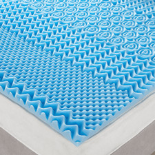 Dreamland Silentnight memory foam mattress topper 5cm contour Double King Single