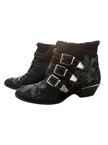 Chloé susanna studded suede - chloé,