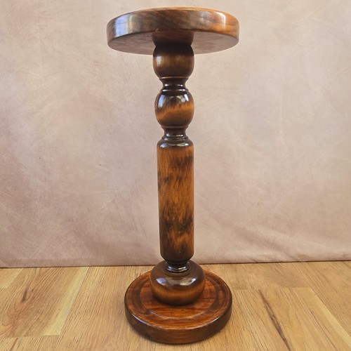 Vintage turned solid - solid, wood
