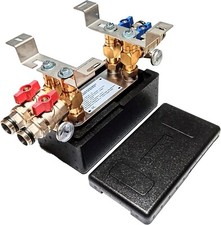 Nordic Tec Plate Heat Exchanger 4 x 1''50kW - 200kW Insulation brackets valves