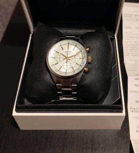 Seiko men quartz chronograph - seiko,
