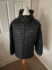 Men’s Black Mountain Equipment Arête Down Jacket Size Large 