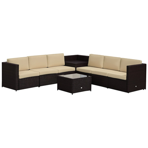 Outsunny 8pcs patio - 8pcs,