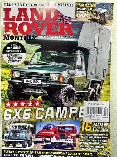 Land rover monthly magazine - land,
