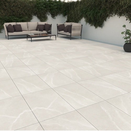 Ivory porcelain paving patio - ivory,