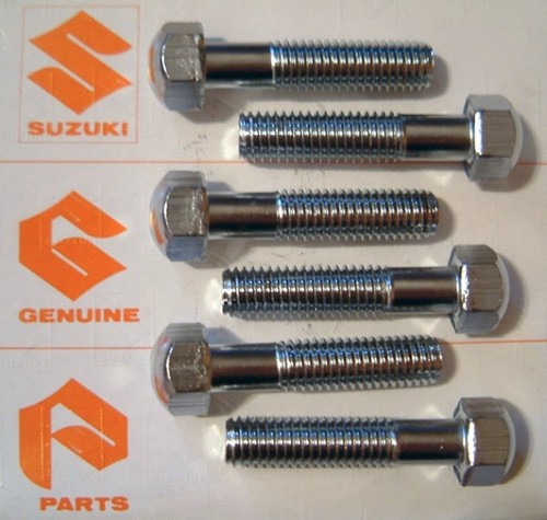 Suzuki exhaust header flange - header,