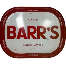 Barr's Mineral Waters Serving
