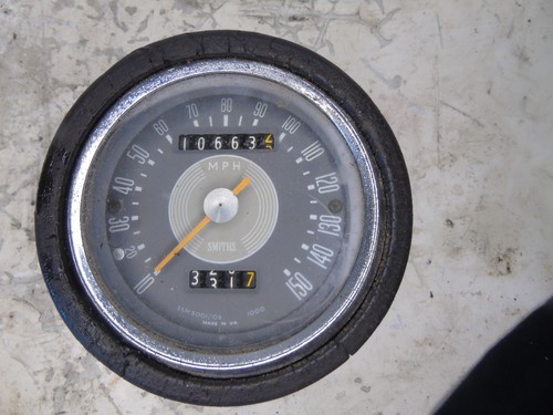 Smiths 150mph speedometer bsa - 150mph,