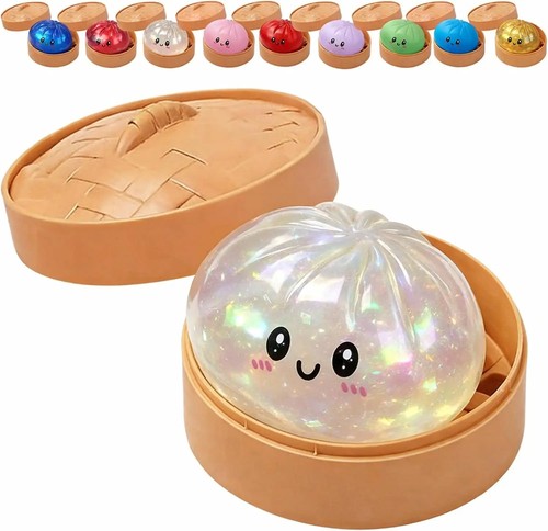 Glitter dumpling squishies - glitter,