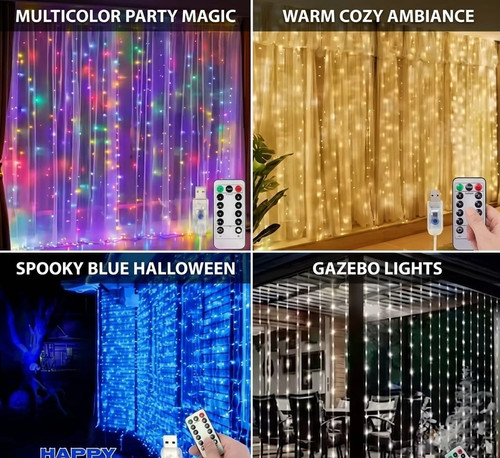 300 led curtain - 300, fairy