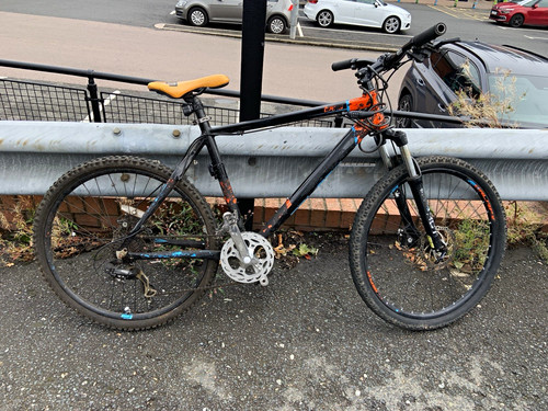 Voodoo mountain bike - bike, front