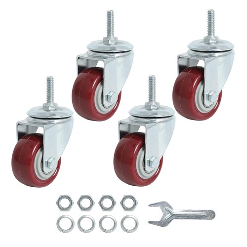 Swivel caster wheels - swivel, inch