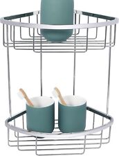 Corner Shower Caddy  SUS304 Stainless Steel Shower Basket 2-Tier EGLY1002S-C