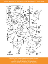 YAMAHA Wire, Minus Lead