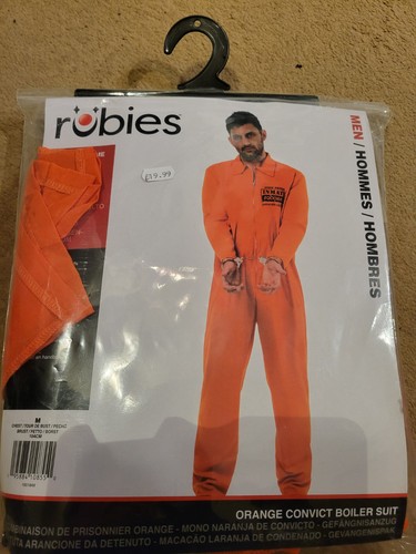 Prison fancy dress - fancy, orange