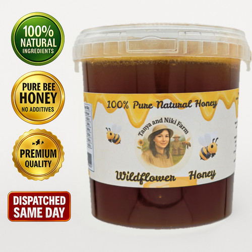 100 pure natural - 100%, wildflower