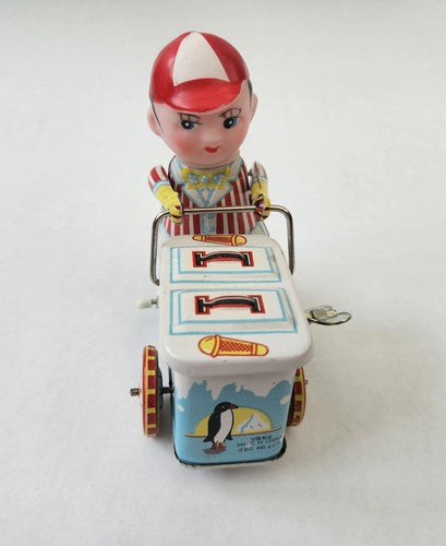 Vintage litho tin wind - tin, ice