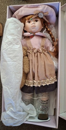 Vintage porcelain doll