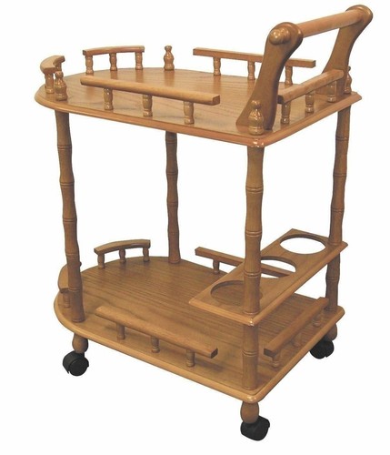 Oak finish tier wooden - finish,