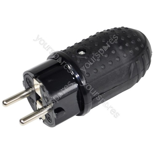 Eagle pin black rubber - black,