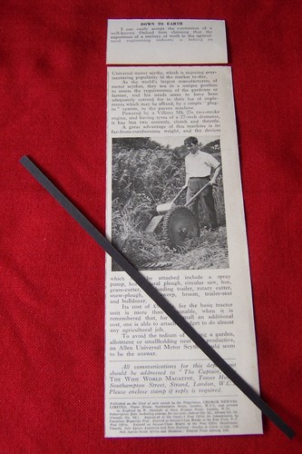Allen universal motor scythe - allen,