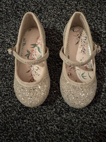 Next ivory glitter - flower, girl