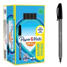 Paper Mate InkJoy 100ST Ballpoint Pens | Medium Point (1.0mm) | Black | 50 Count