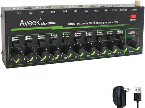 Mini audio mixer - audio,