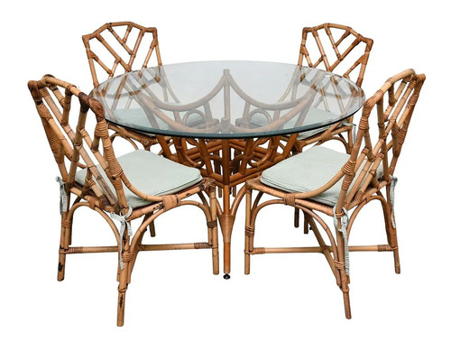 Vintage rattan style side - style,