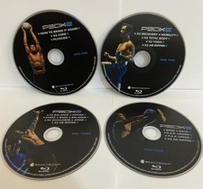 P90X2 FITNESS DVD EXERCISE SET 4 DISC WORKOUT GYM P90X EXERCISE P90 GYM BLU RAY 