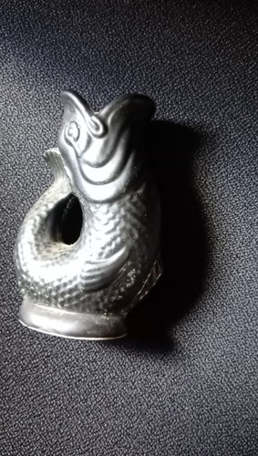 Dartmouth pottery fish - pottery, jug
