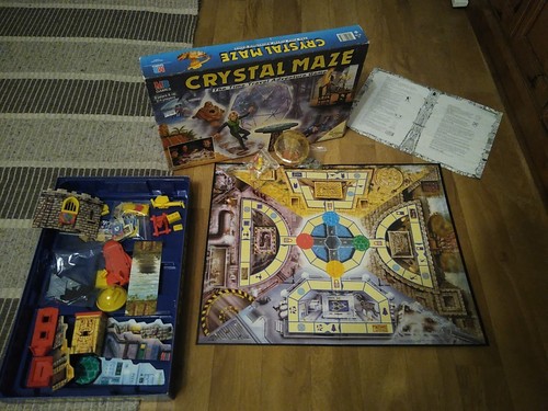 Crystal maze games board - mb,