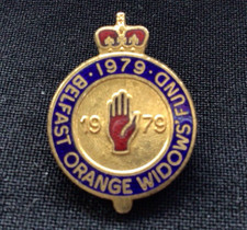 Vintage "Belfast Orange Widows
