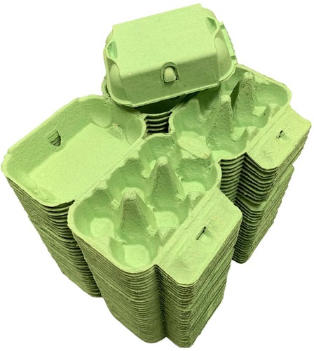 Green egg boxes effect 6 - egg,