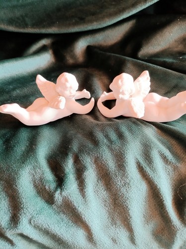 Parian ware cherubs 19th - cherubs,