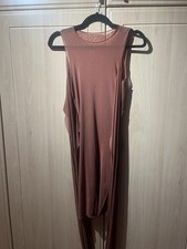 Brown wrap around Multiway Dress would fit 6-12