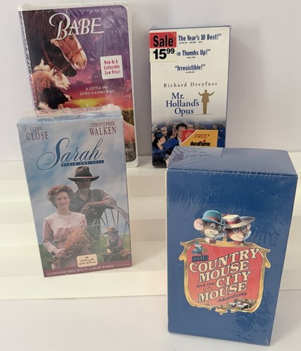 Factory sealed vhs lot babe - 4,