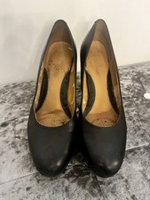 Clarks Black Cabin Crew Court Shoes UK 6.5