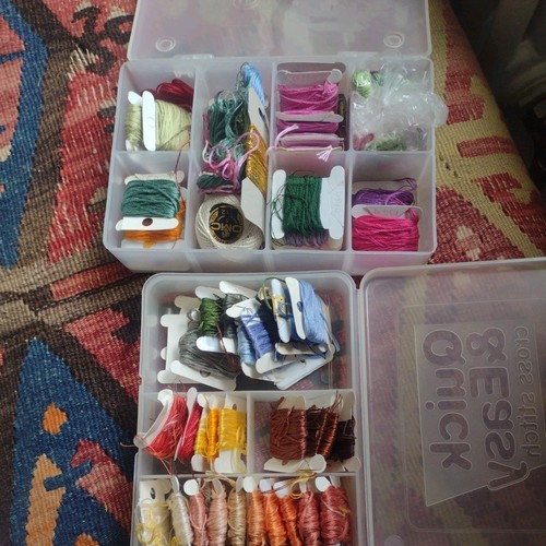 Cross stitch threads bundle - cross,