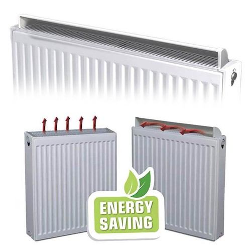 Heat diverter radiator booster - diverter,
