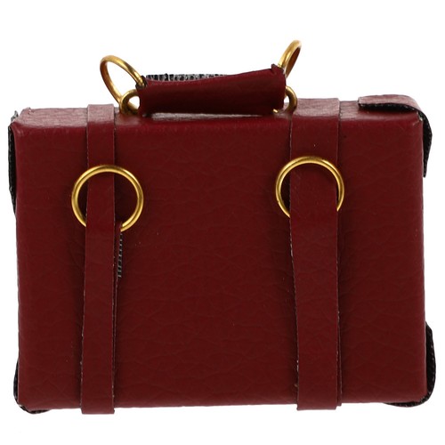 Old fashioned suitcase mini - suitcase,